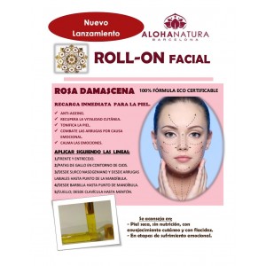 Roll-On Facial Rosa
