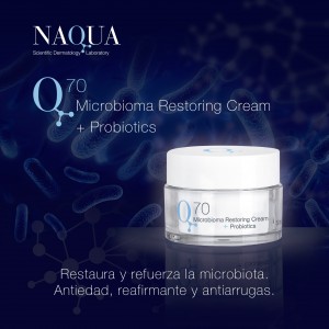 Naqua Q70 crema microbioma restoring+probiotics