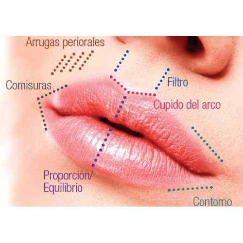 Efecto push-up labios rejuvenecidos y voluminados